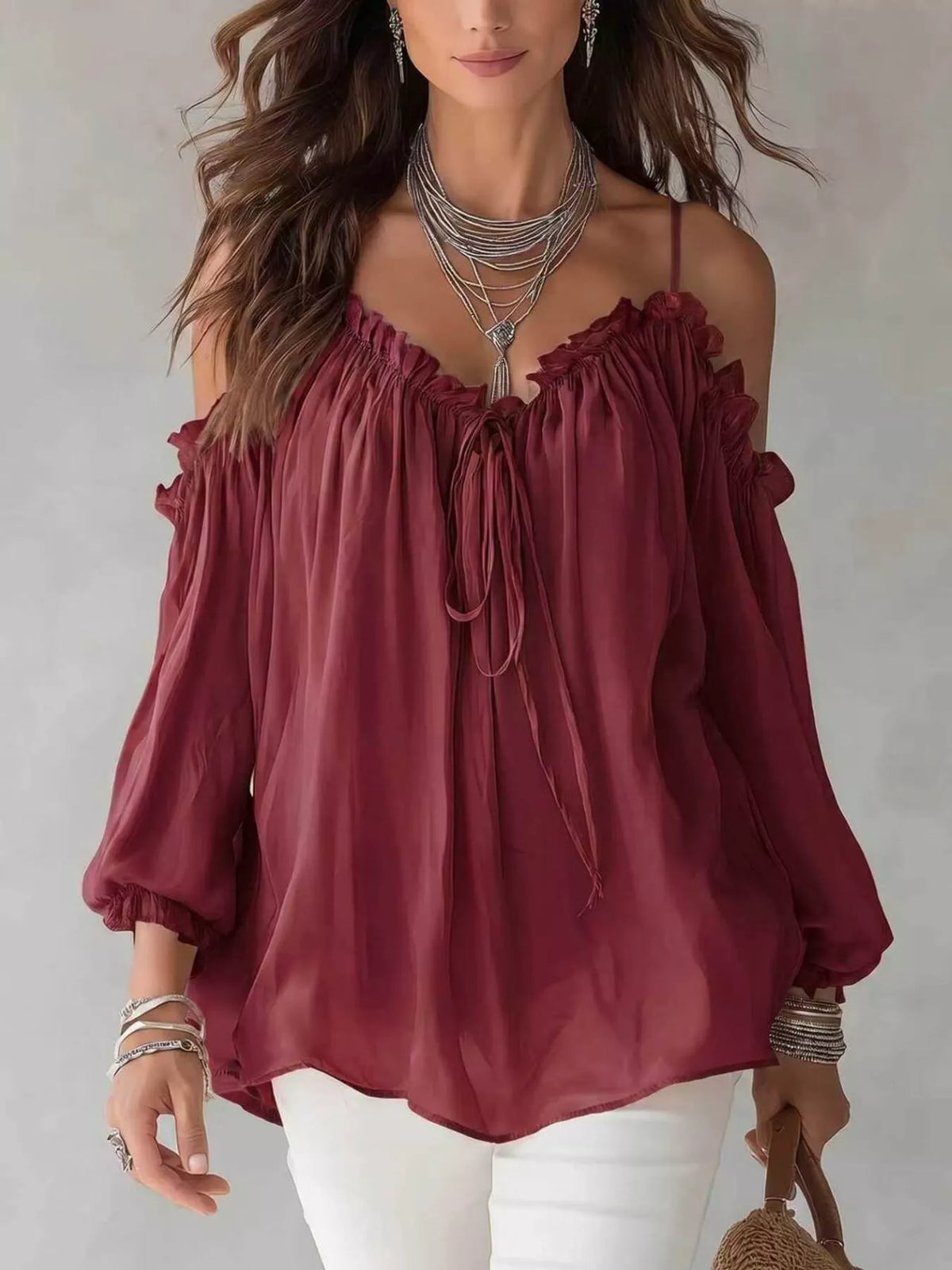 The Free Spirit Frill Blouse
