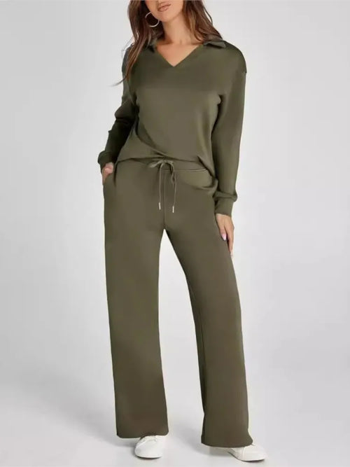 BreezeFlex™ – Wrinkle-Free Fall Lounge Set