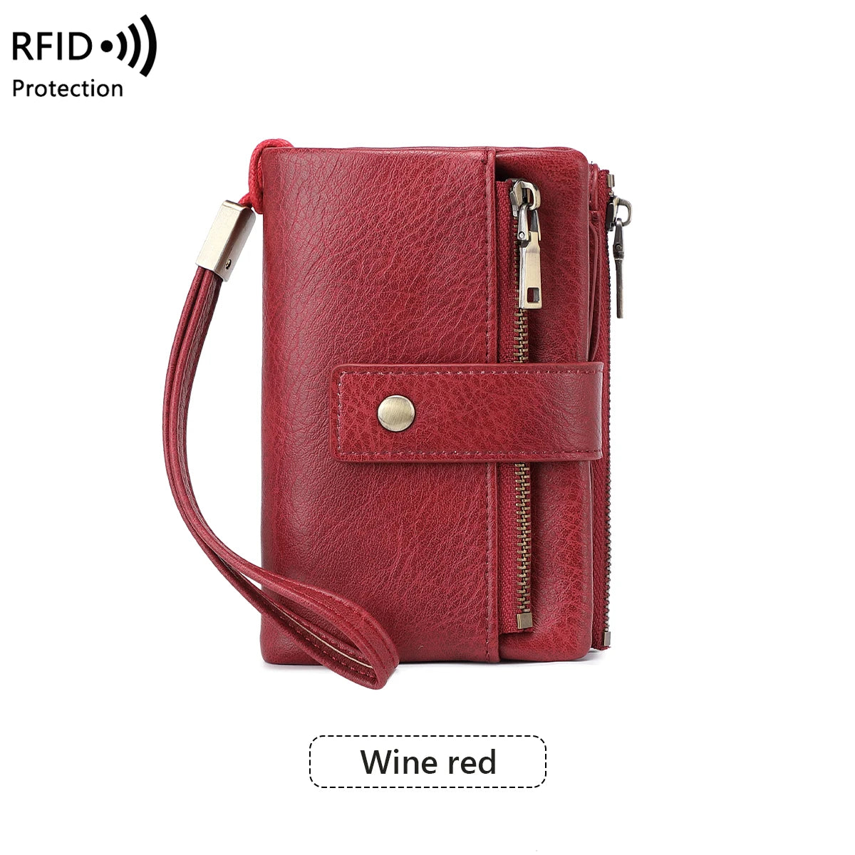 LuxeGuard™ Long Wallet 💖 — RFID Protection, Elegant Style