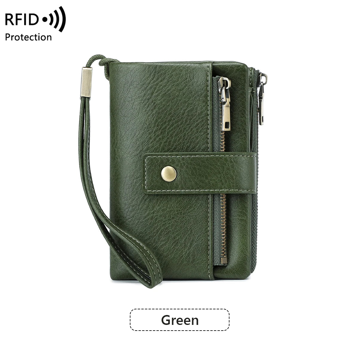 LuxeGuard™ Long Wallet 💖 — RFID Protection, Elegant Style