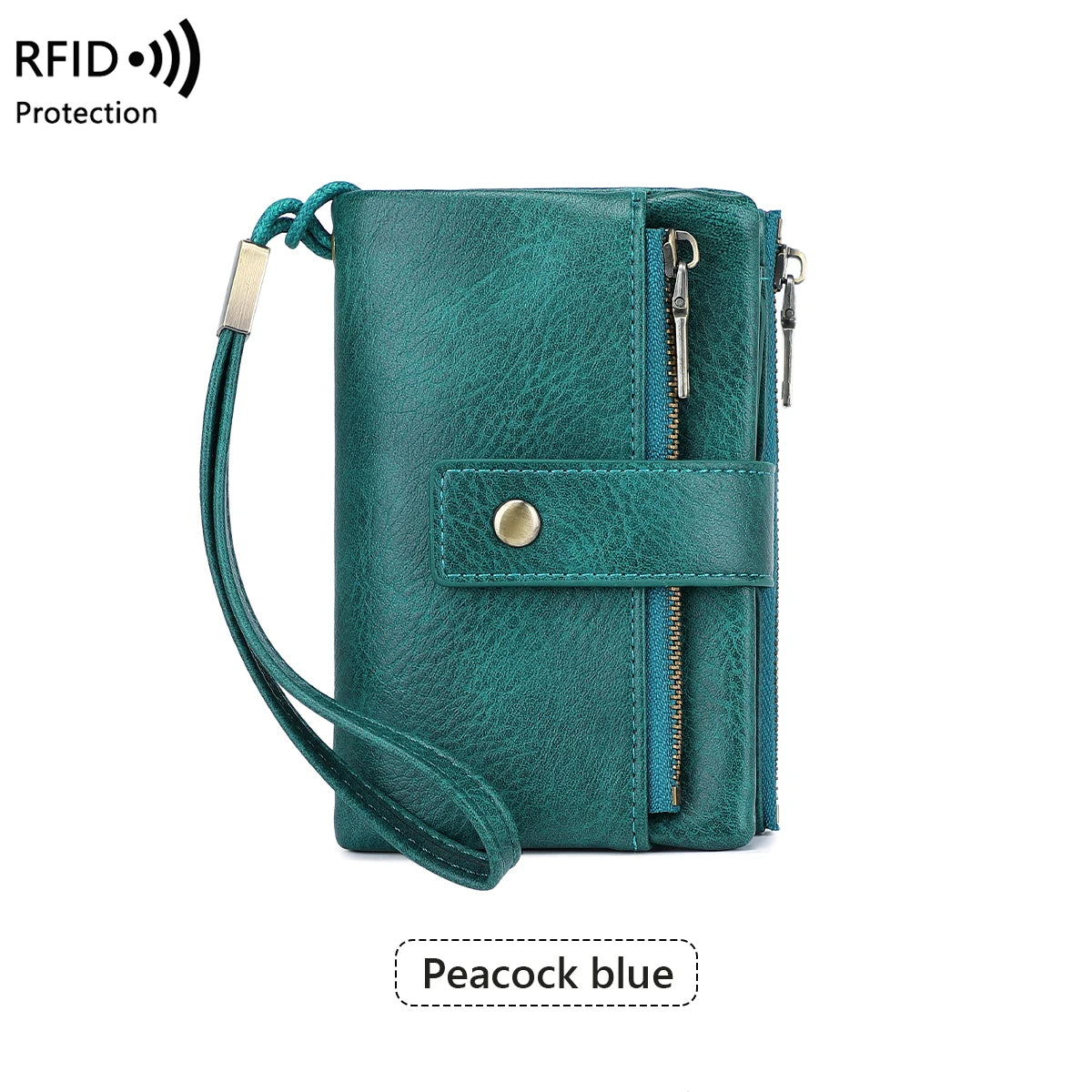 LuxeGuard™ Long Wallet 💖 — RFID Protection, Elegant Style