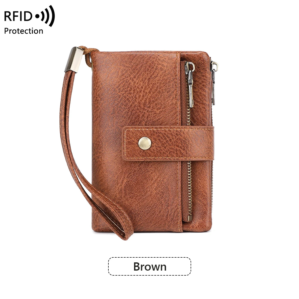 LuxeGuard™ Long Wallet 💖 — RFID Protection, Elegant Style