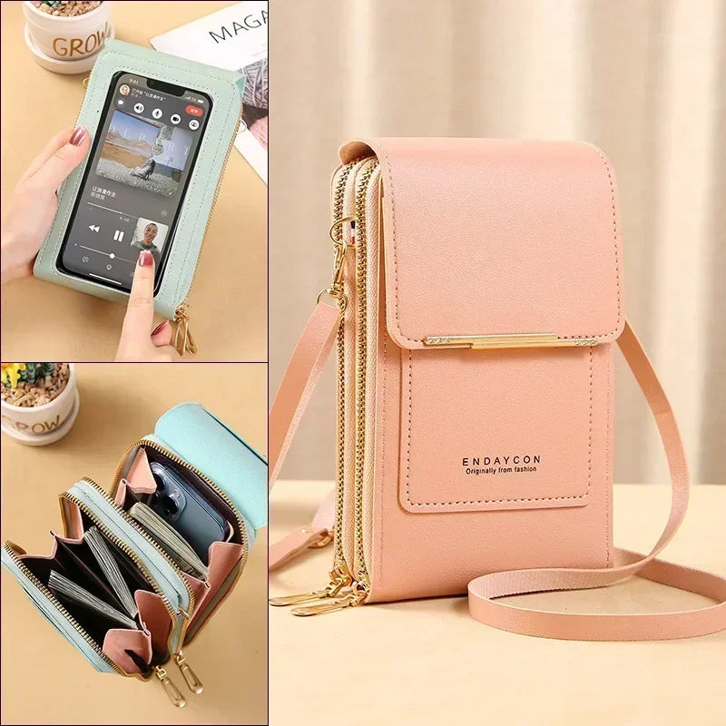 TouchCarry™ Crossbody Bag 📱✨ — Use Your Phone Without Taking It Out