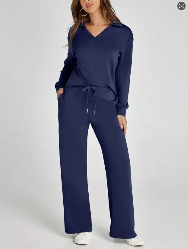 BreezeFlex™ – Wrinkle-Free Fall Lounge Set