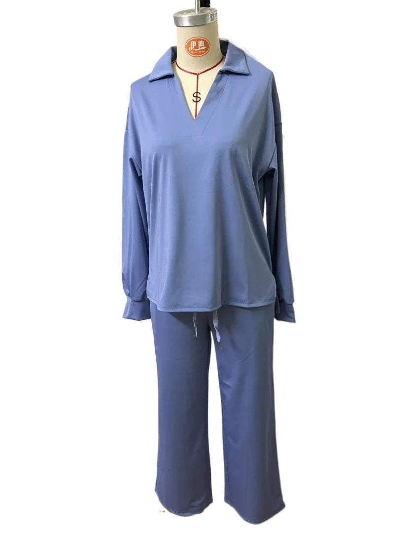 BreezeFlex™ – Wrinkle-Free Fall Lounge Set