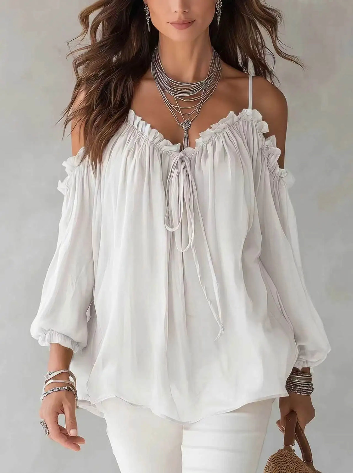 The Free Spirit Frill Blouse