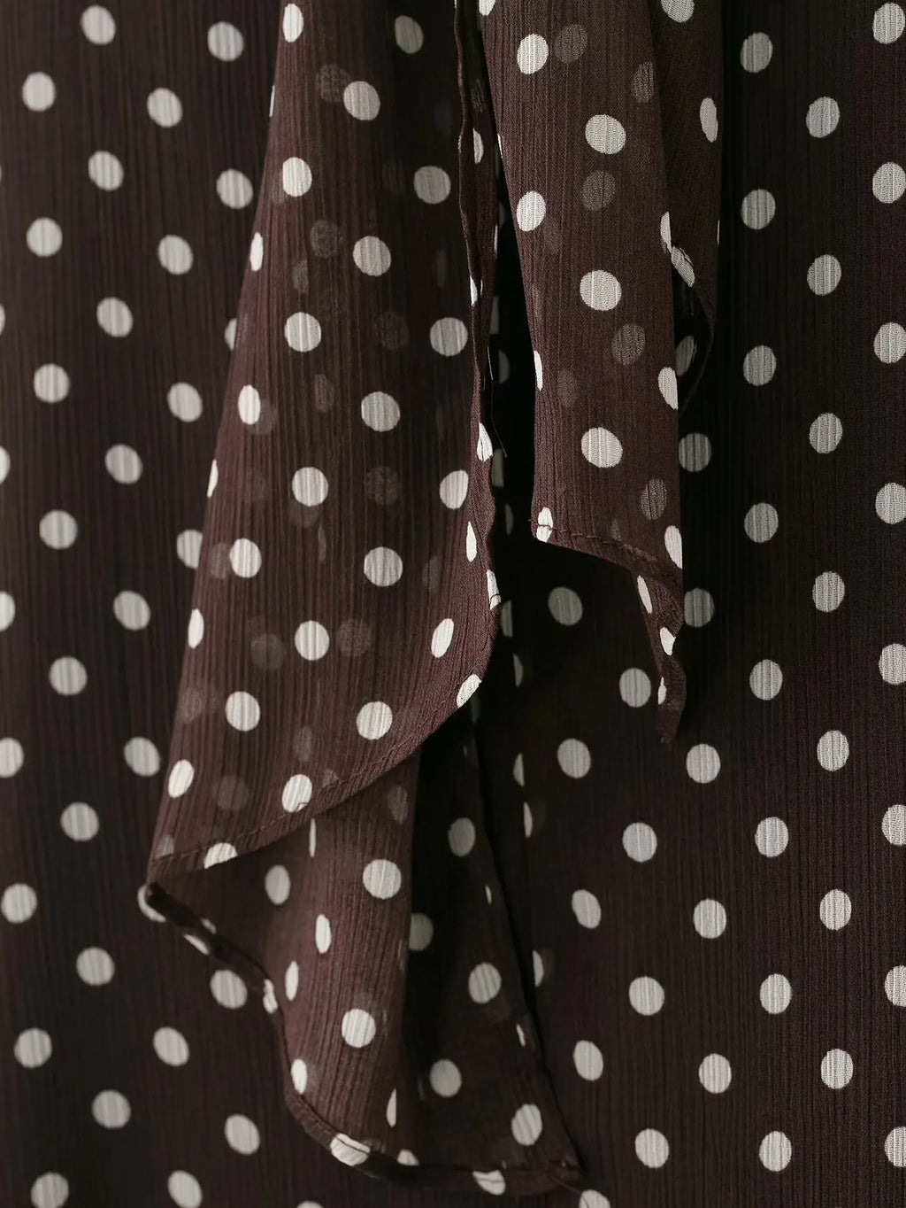 Women S Dots Printed Blouse Shirt Spring Autumn Fashion Long Sleeve