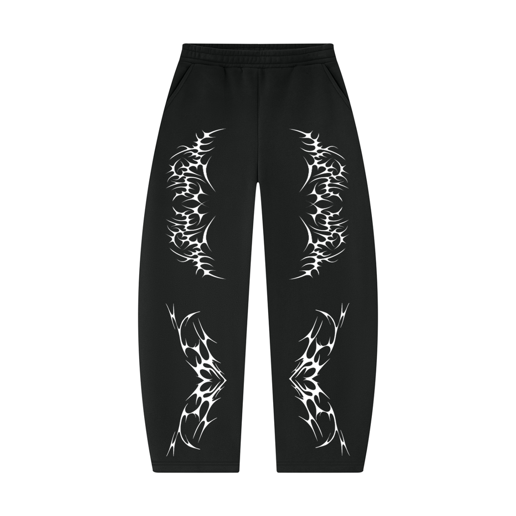 Tribal Barrel Leg Sweatpants