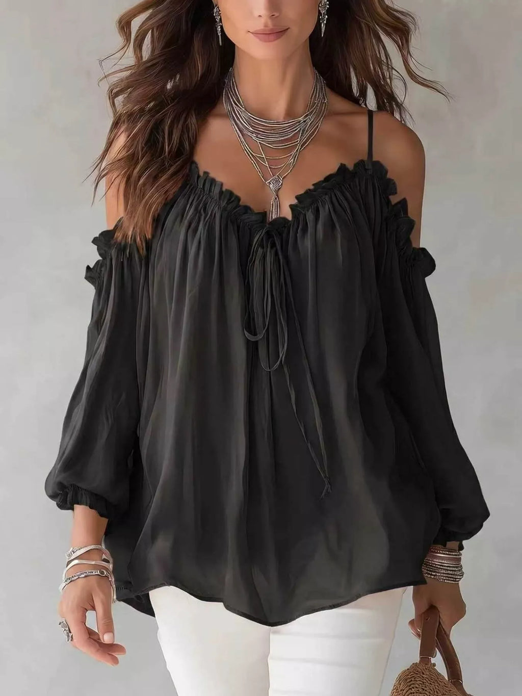 The Free Spirit Frill Blouse