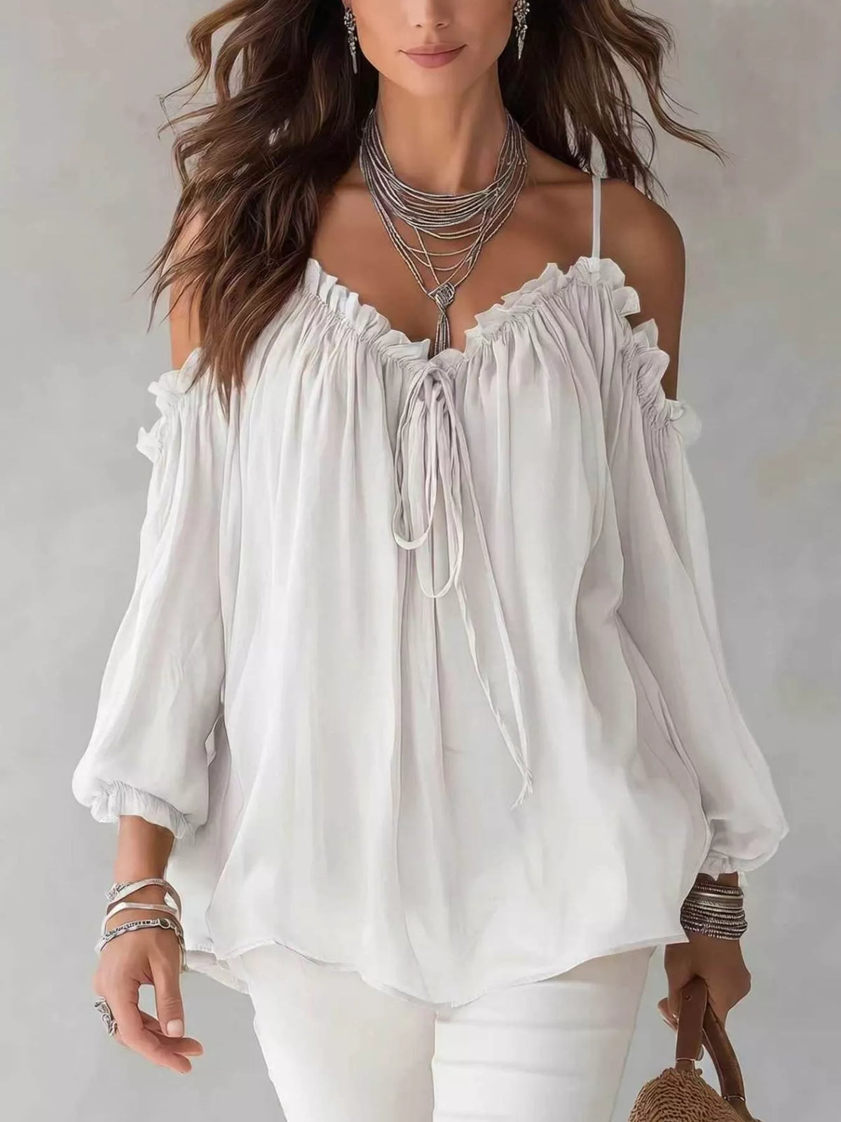 The Free Spirit Frill Blouse